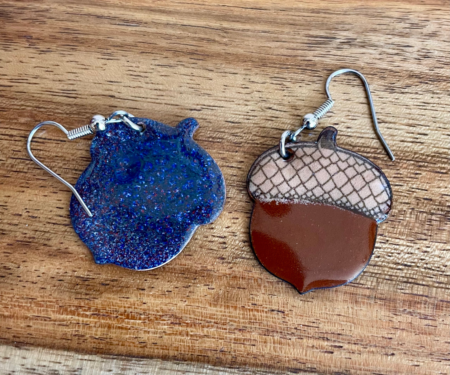 Small Acorn Earrings