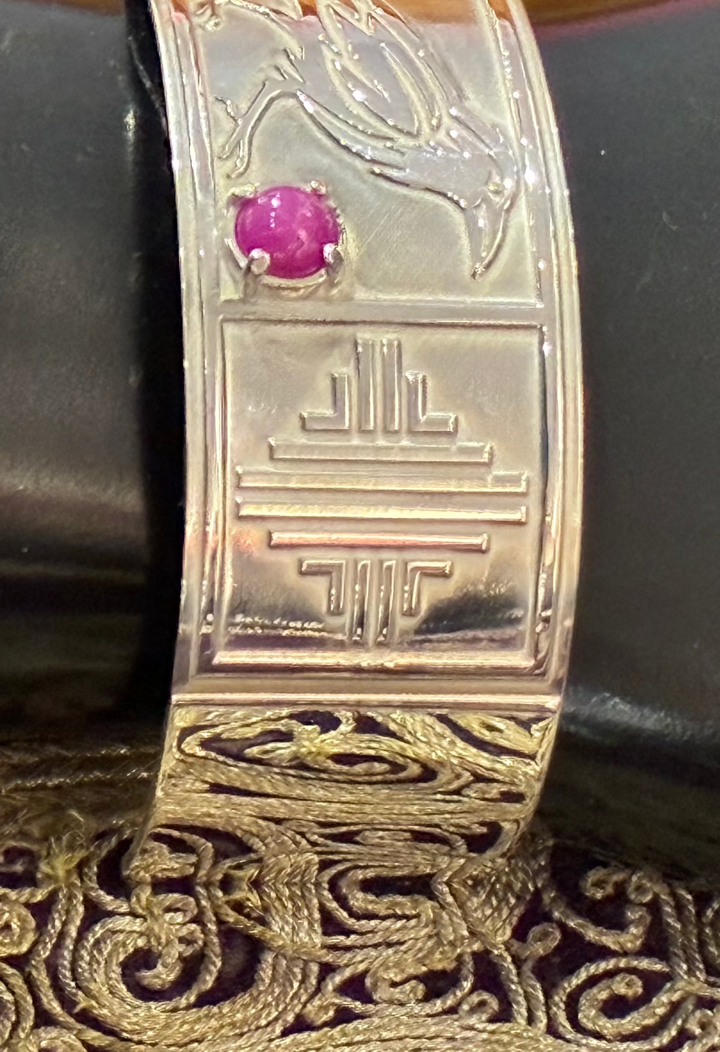 The Raven and Ruby Cuff