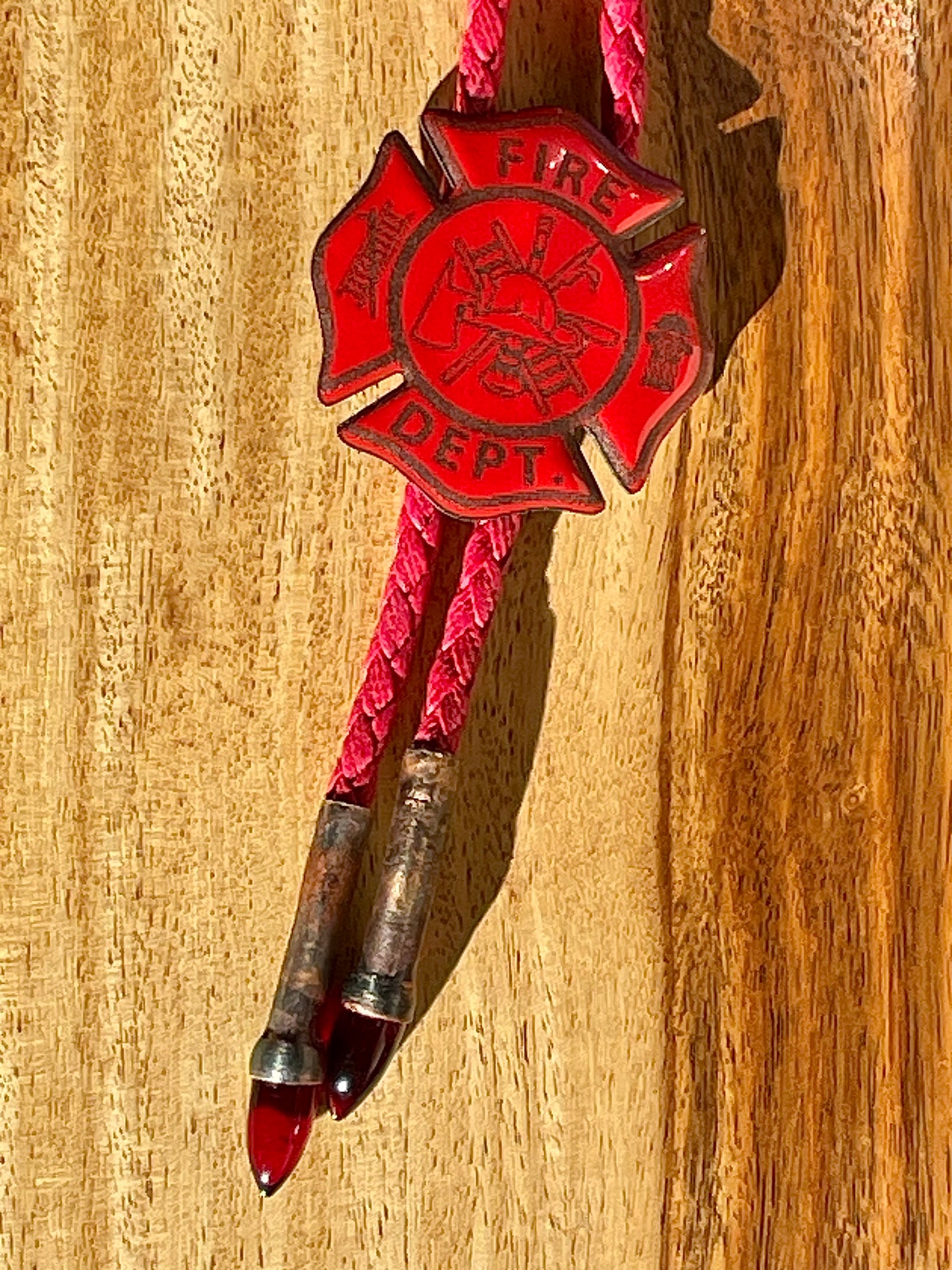 Firefighter Bolo tie