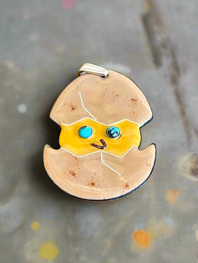 Which Came First? The Pendant.. (western chick)