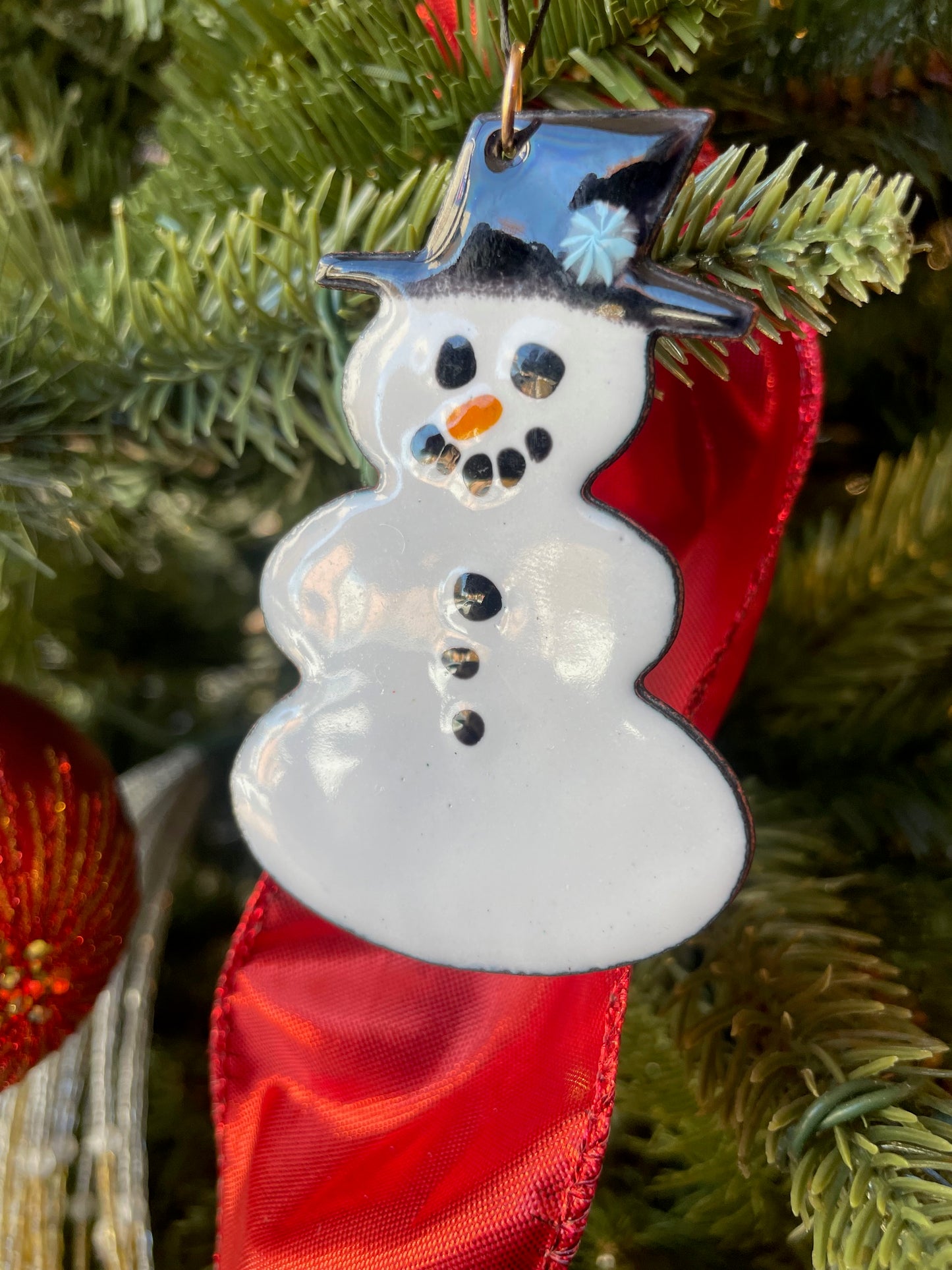 Stay Frosty Snowman Ornament