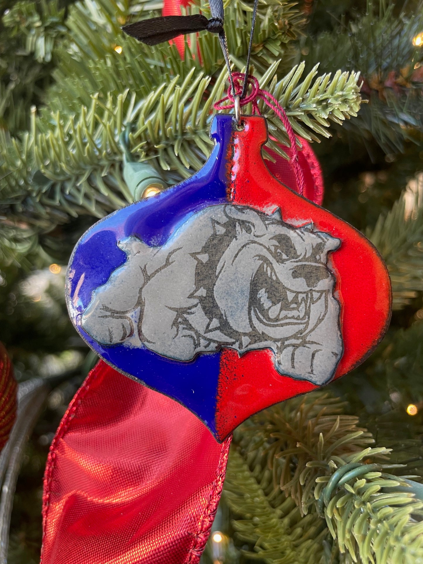 Las Cruces High School Bulldogs Ornament