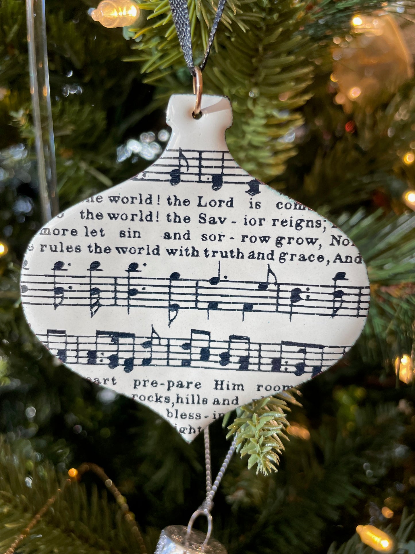 Christmas Music Ornament