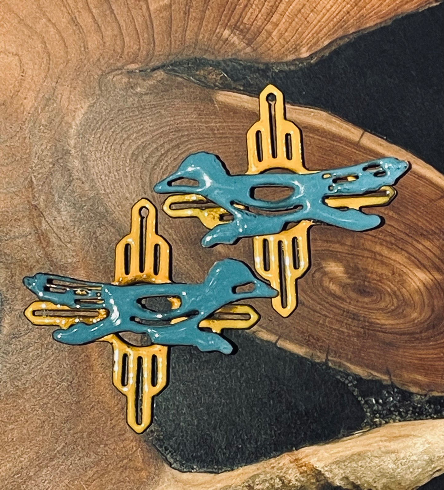 Zia Roadrunner Earrings