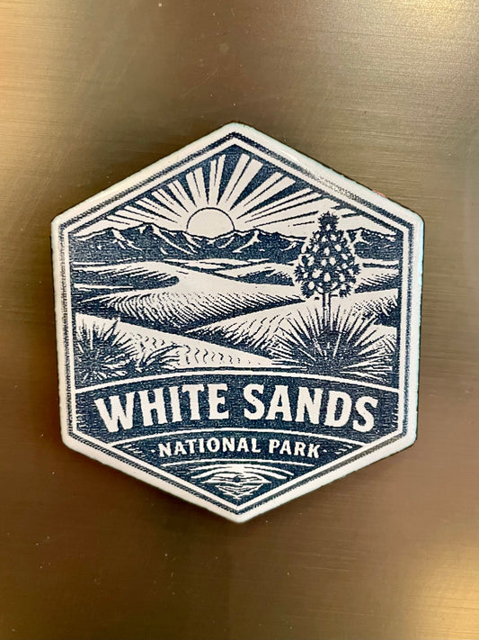 White Sands Magnet