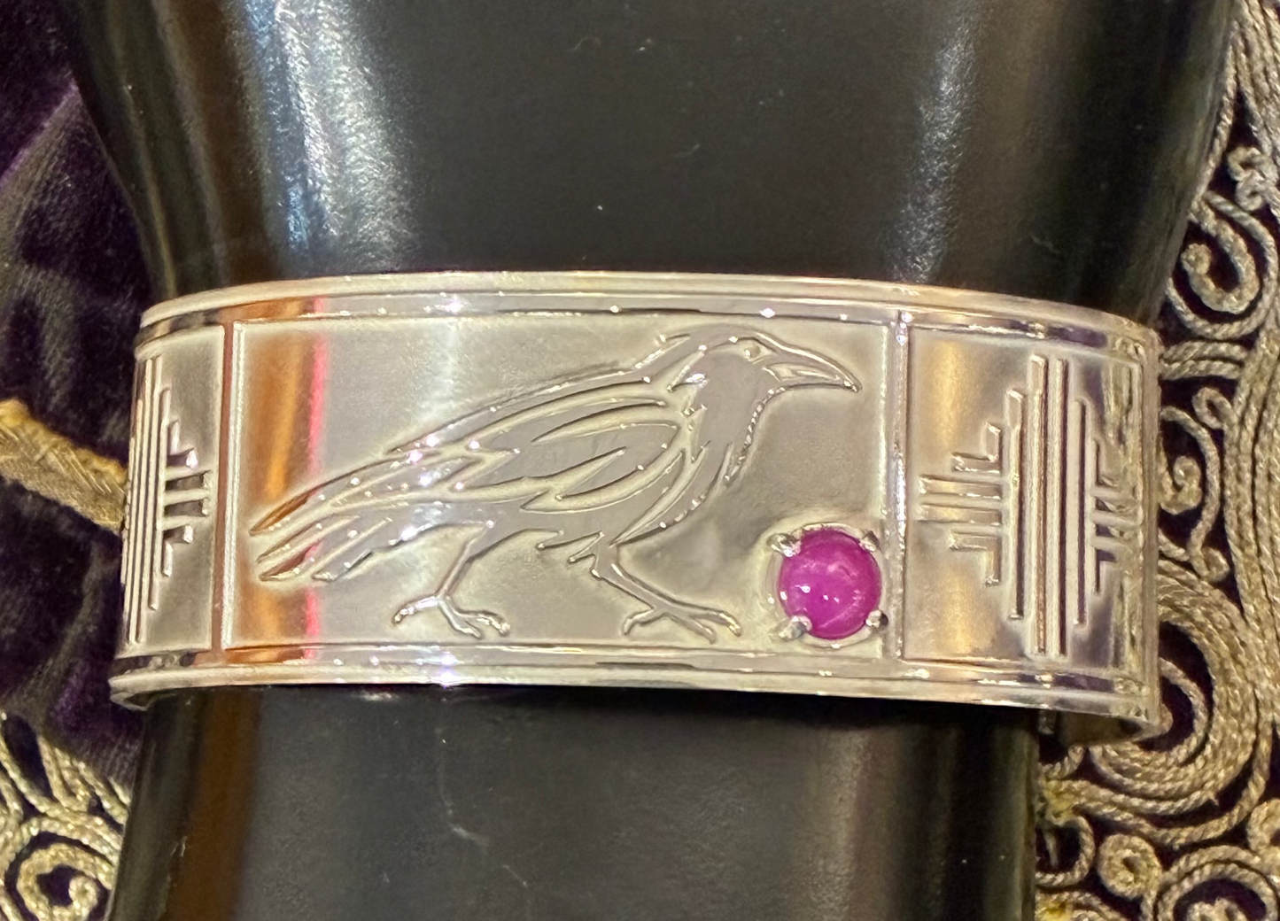 The Raven and Ruby Cuff