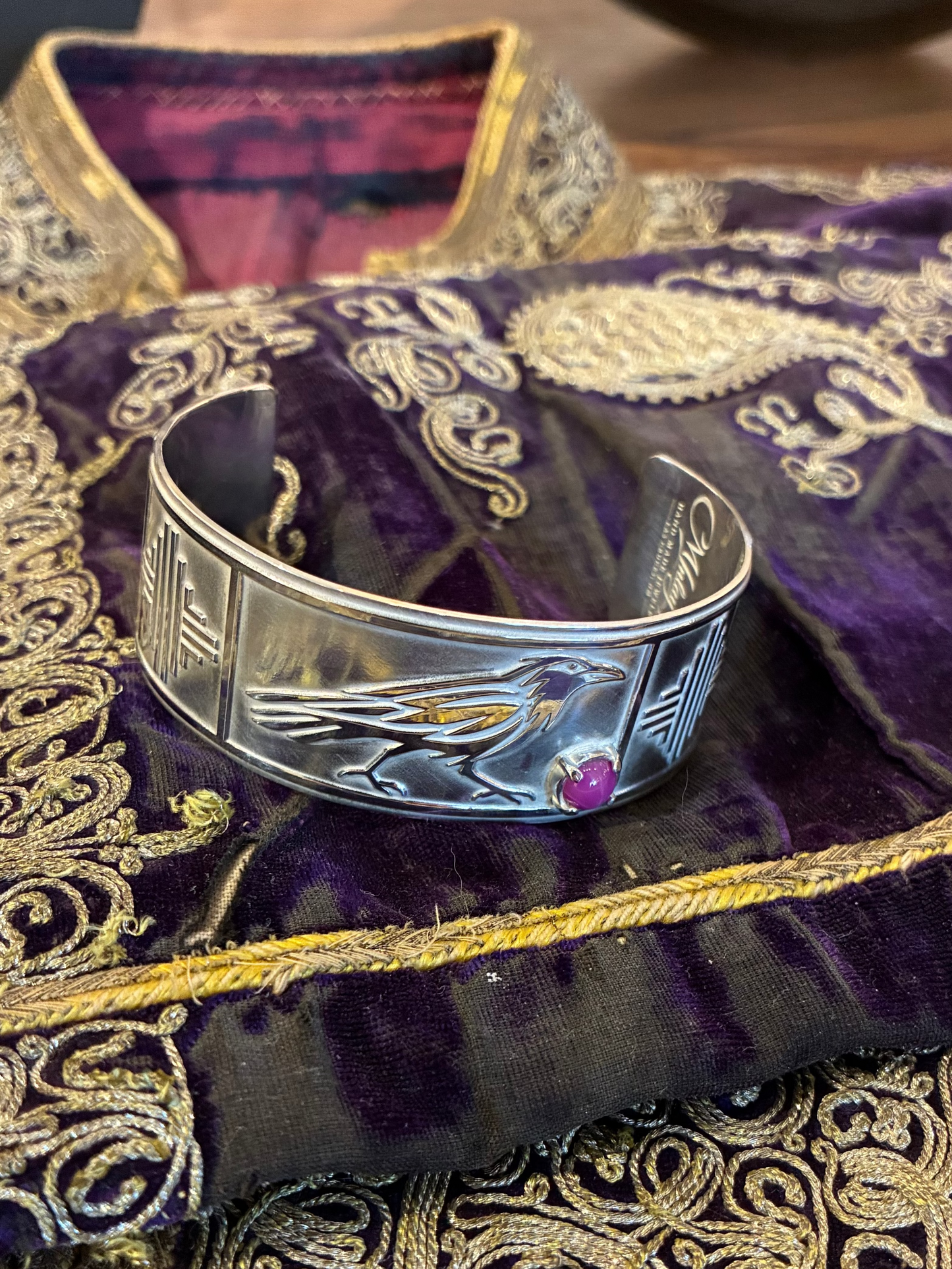 The Raven and Ruby Cuff