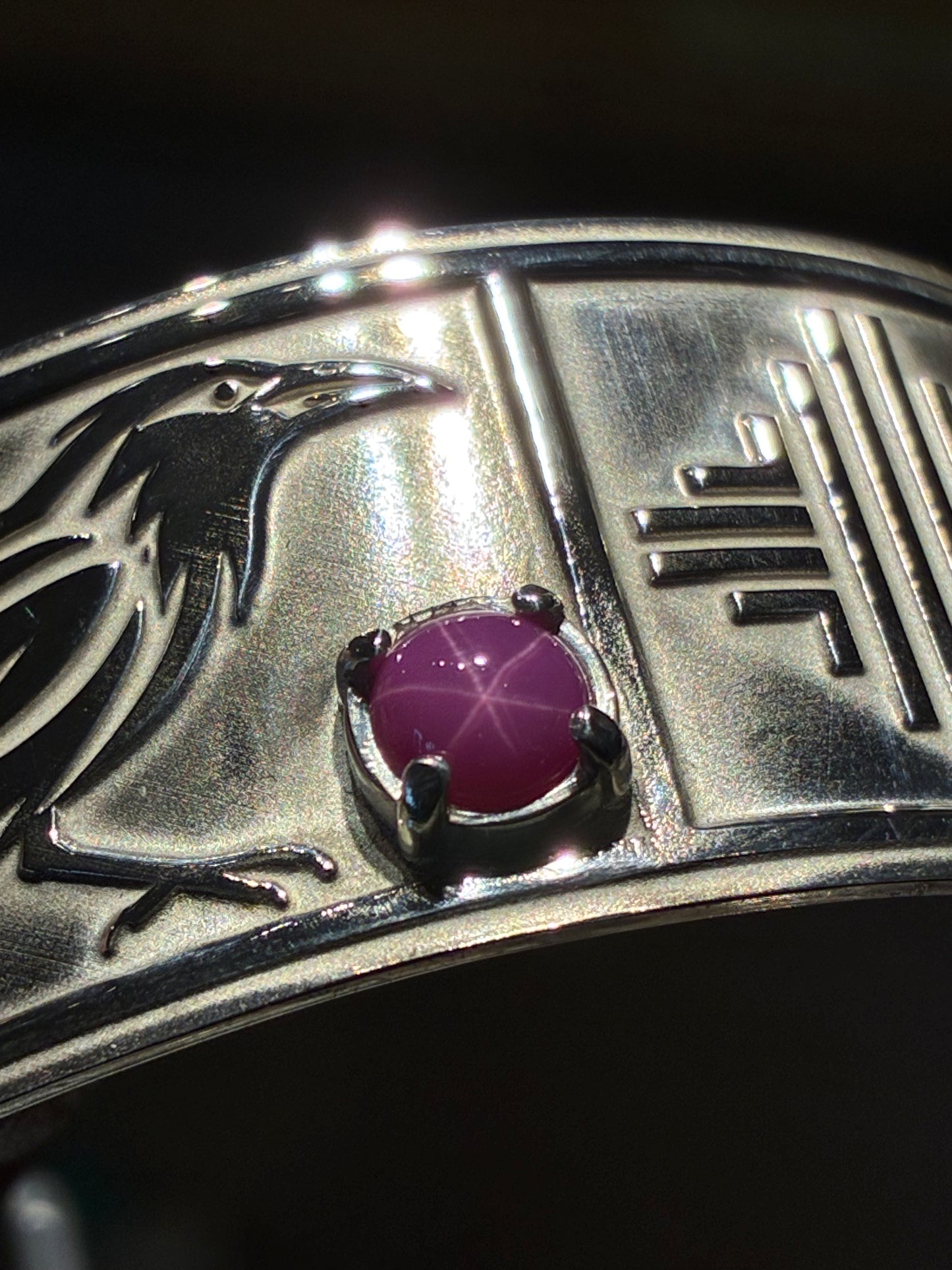 The Raven and Ruby Cuff