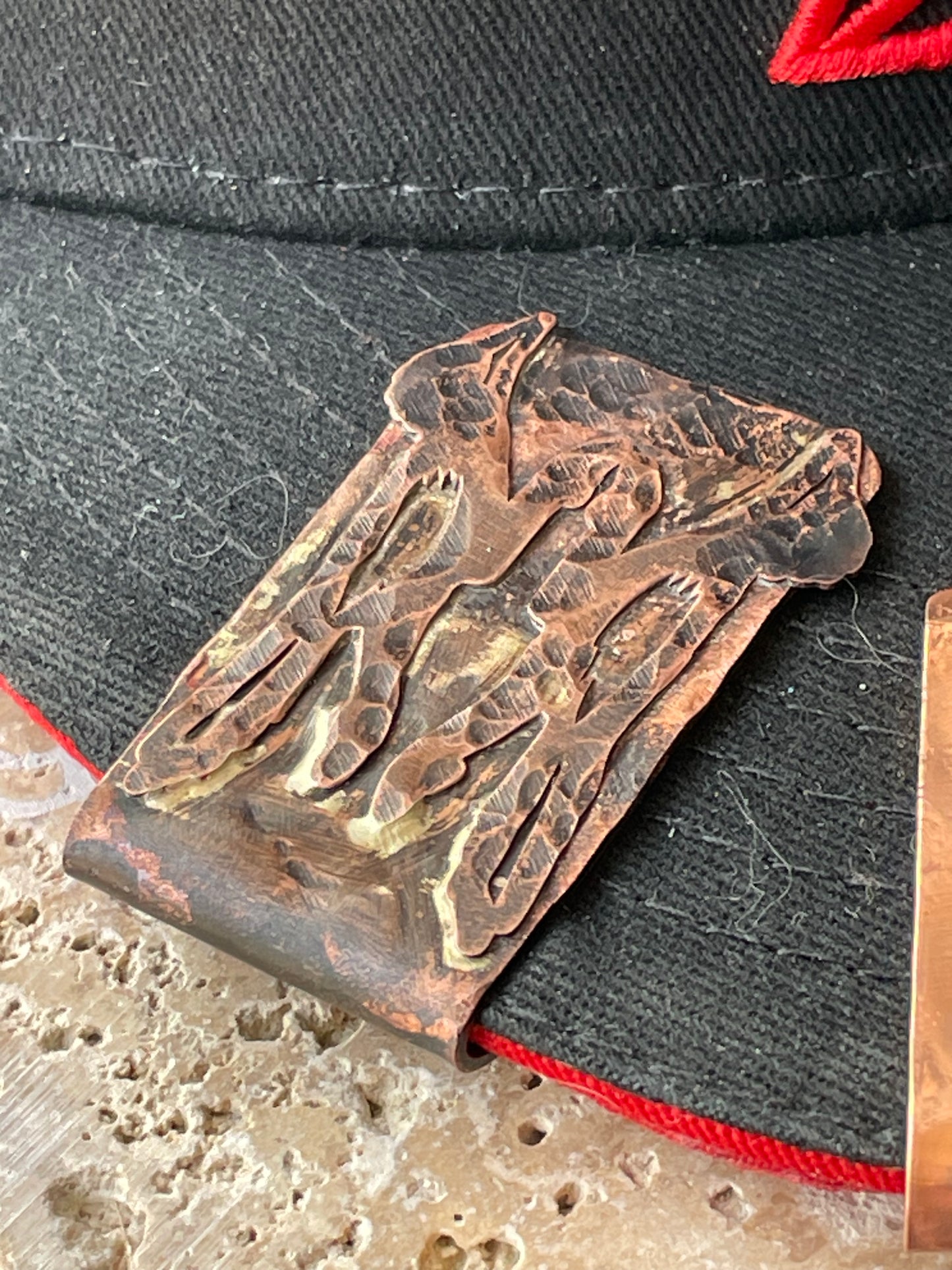 Double Roadrunner Hat Clip
