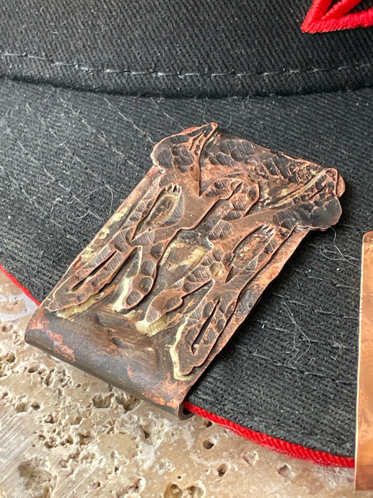 Double Roadrunner Hat Clip