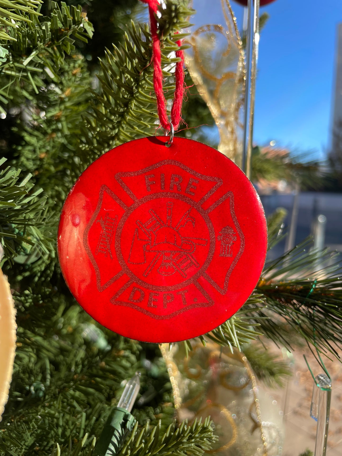 Fire Fighter Ornament