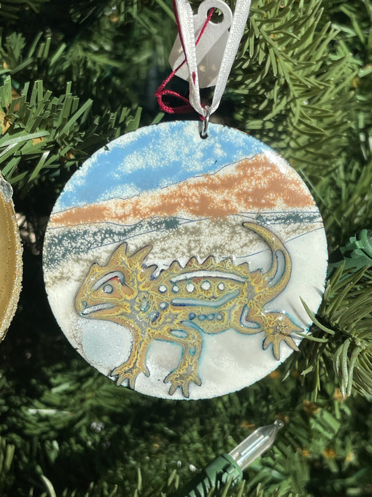 Horned Lizard (horny toad) at White Sands National Park