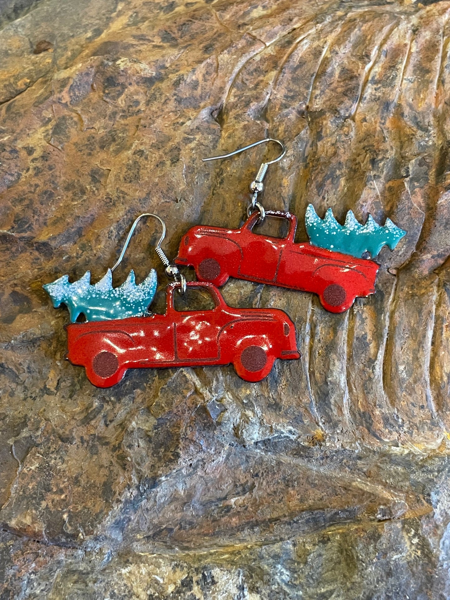 Is that a little red truck....