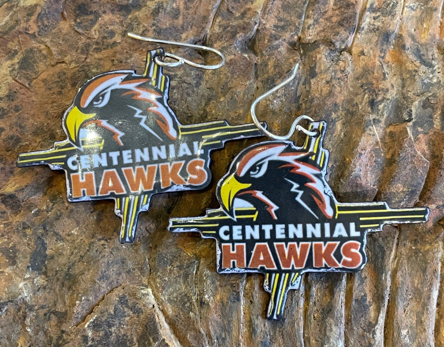 Centennial Hawks Earrings