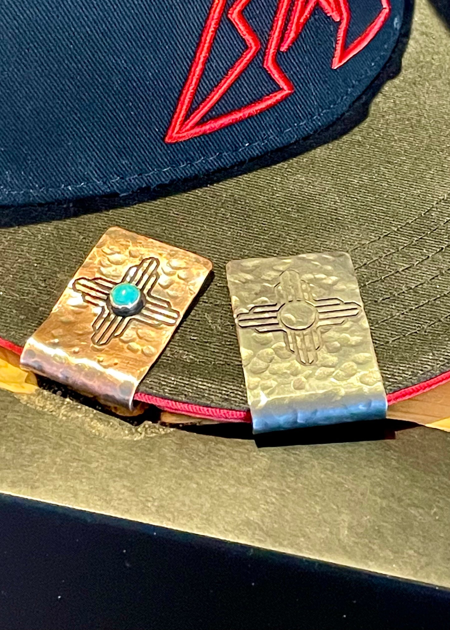 Zia Hat Clip Forged Copper