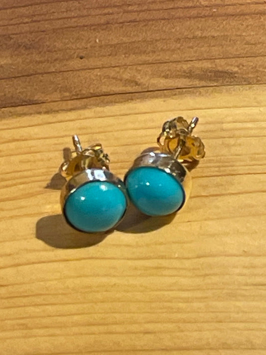 Sleeping Beauty Turquoise studs